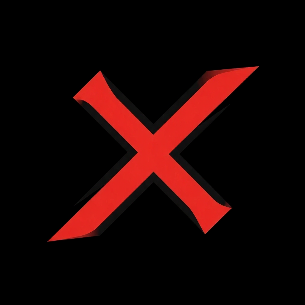 Um X. Erro 1 no low ticket