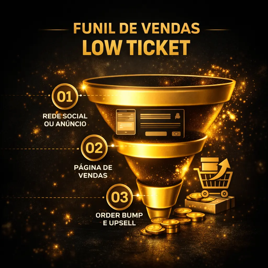 Funil de Vendas: Como vender Low Ticket